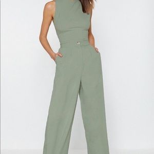 Nasty Gal High Waisted Wide Leg Set